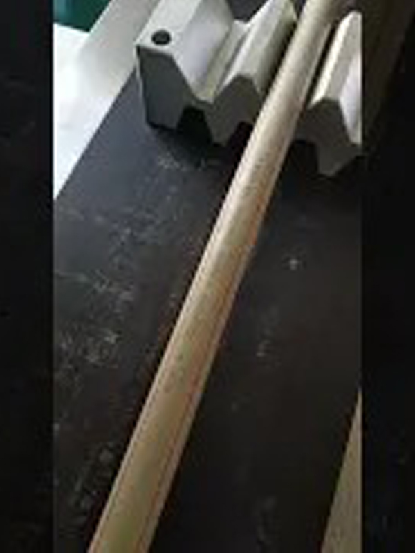 White Pipe Marking By UV Laser Marking Machine