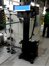 Double-Head Flying Fiber Laer Marking Machine
