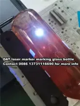 Glass Bottles Marked by UV