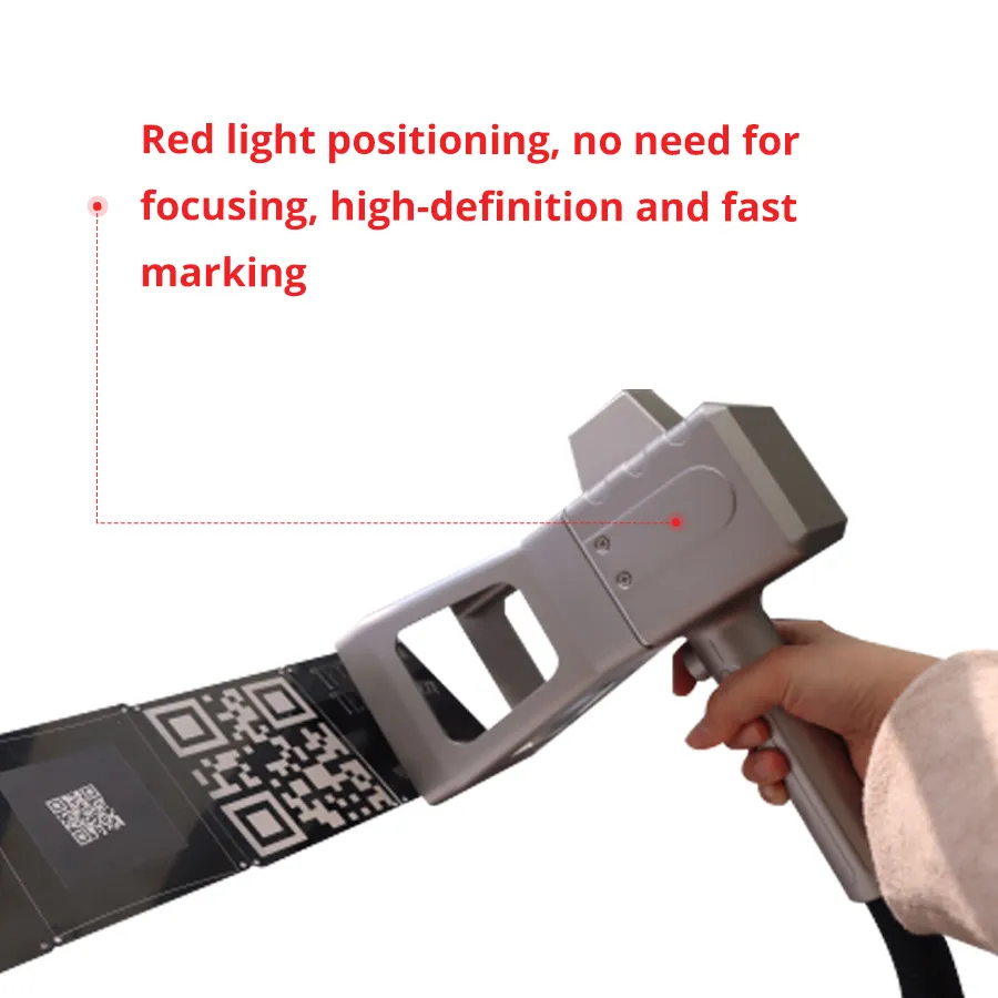 Features of 20W/30W/ Portable Hand-Held Fiber Laser Marking Machine